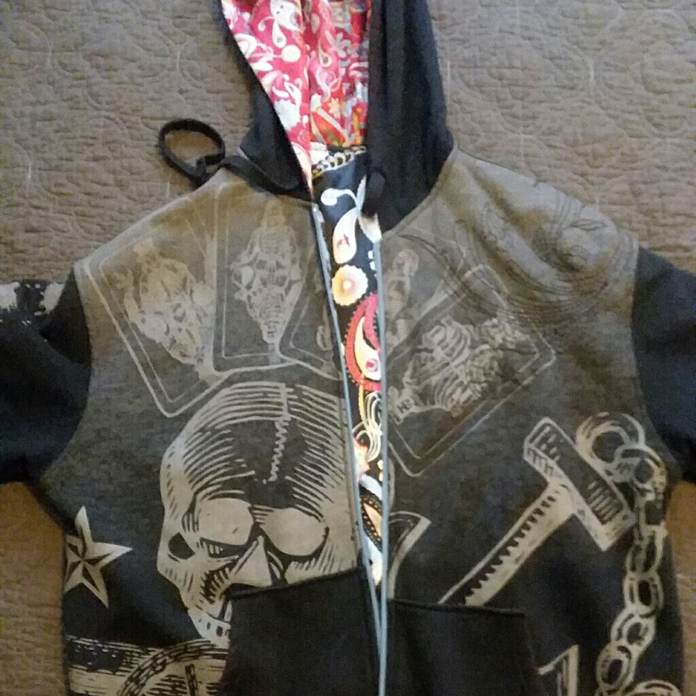 Reversible Sweat jacket.  2 Jackets 1 Price
